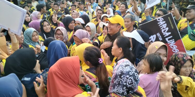 Ratusan Relawan Garda Muda Linggau Siap Menangkan ROIS