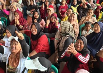 Kampanye Dialogis ROIS di Kelurahan Lubuk Kupang Berlangsung Meriah Walau Tanpa Artis