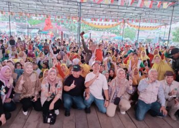 ROIS Semakin Intensif Kampanyekan Linggau Tersenyum, Warga Cereme Taba Sambut Gembira