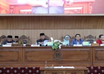 DPRD Kota Lubuk Linggau Gelar Paripurna Laporan Pertanggungjawaban Pelaksanaan APBD 2023